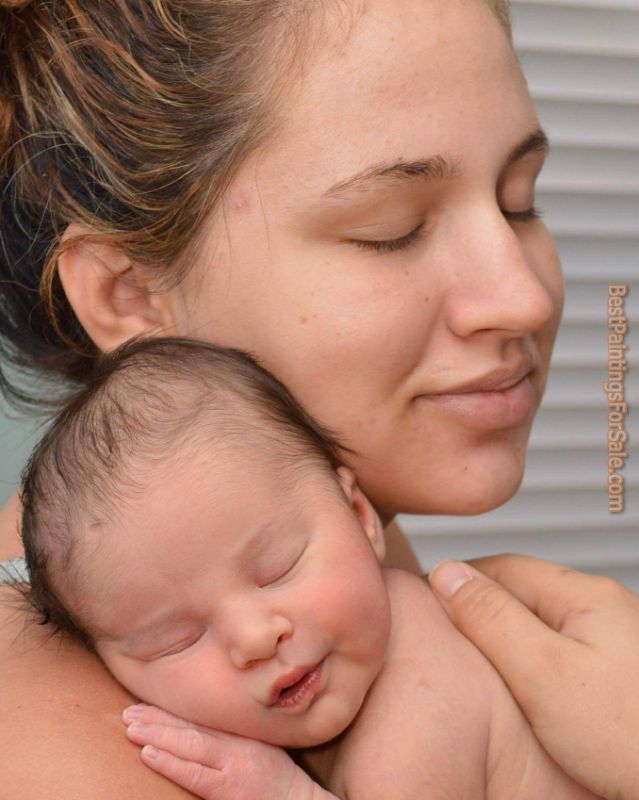 Unknown Artist Baby & Mother